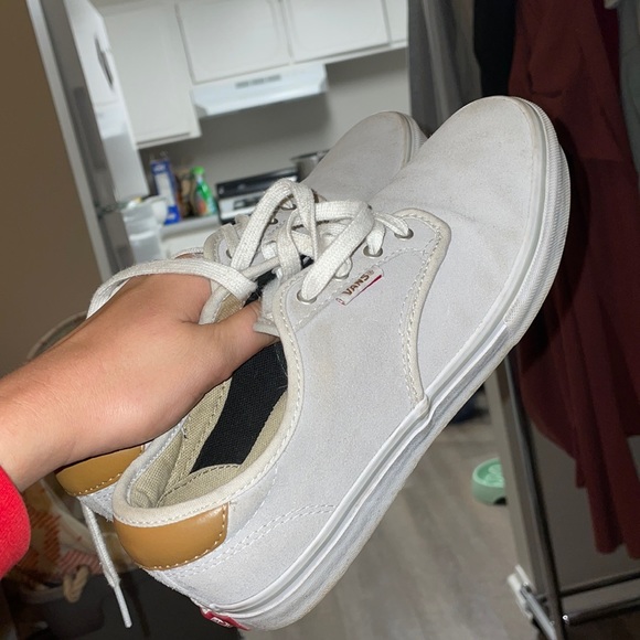 Vans | Shoes | 7 Mens Vans Grey Lo Top 